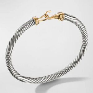 David Yurman 5mm buckle classic cable bracelet